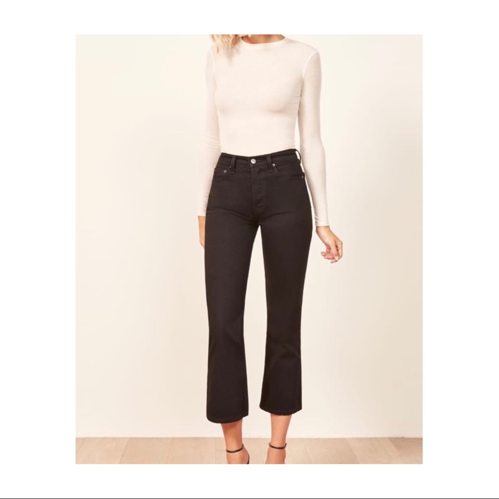 Women’s Flare Jeans; New Without Tags; length altered